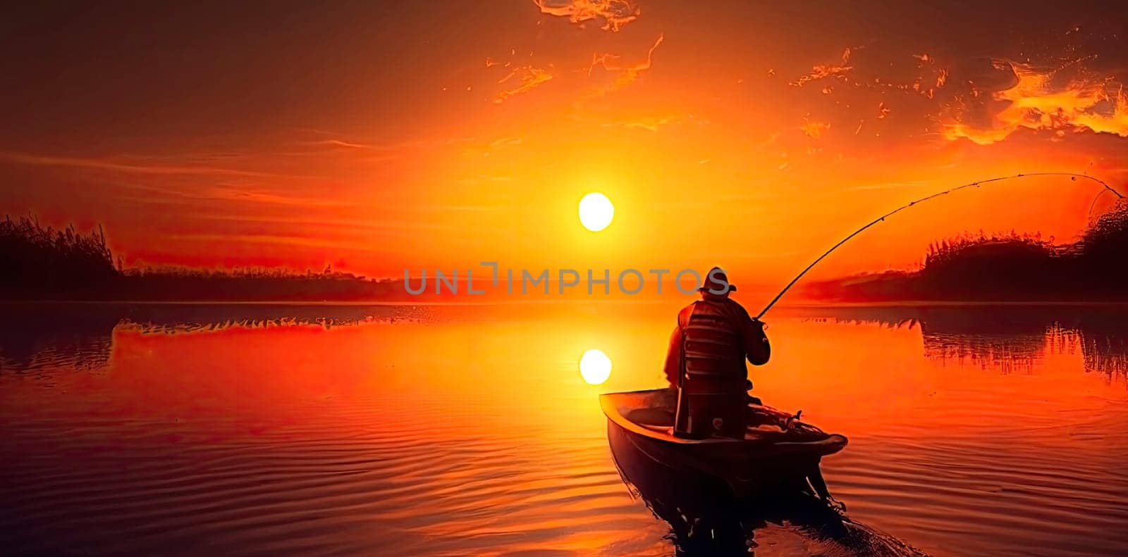 boat fishing. nature by yanadjana