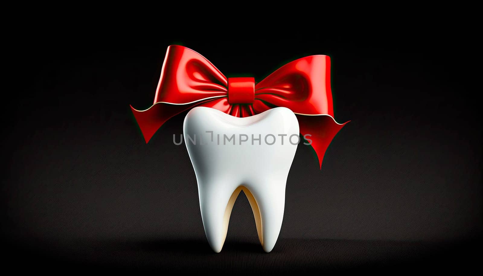 dental treatment gift concept. Generative AI,