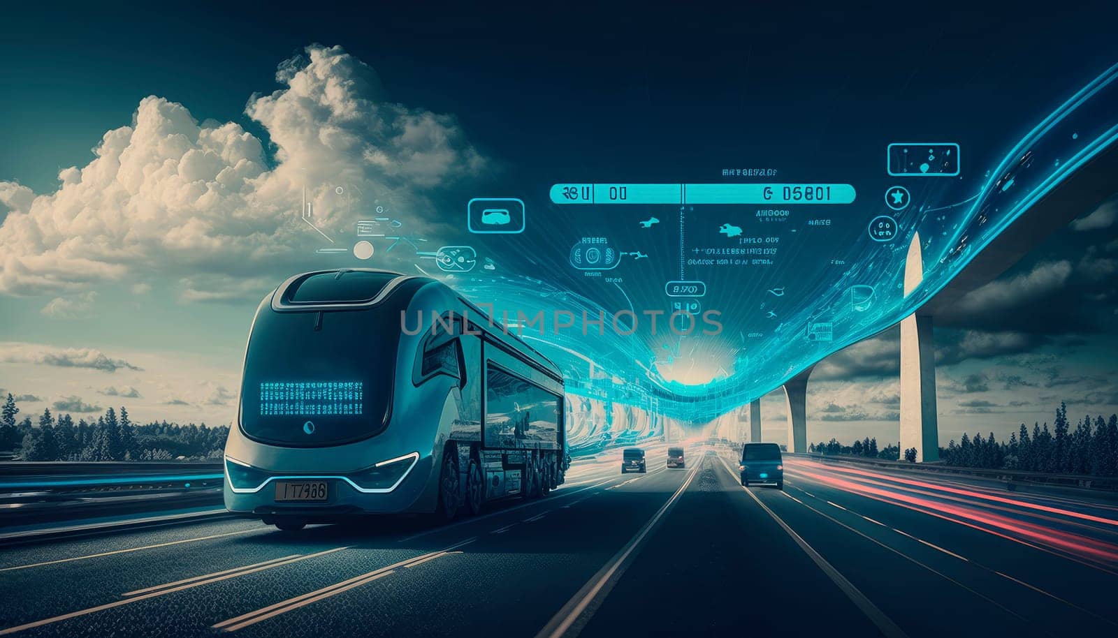 transport of the future new technologies. by yanadjana