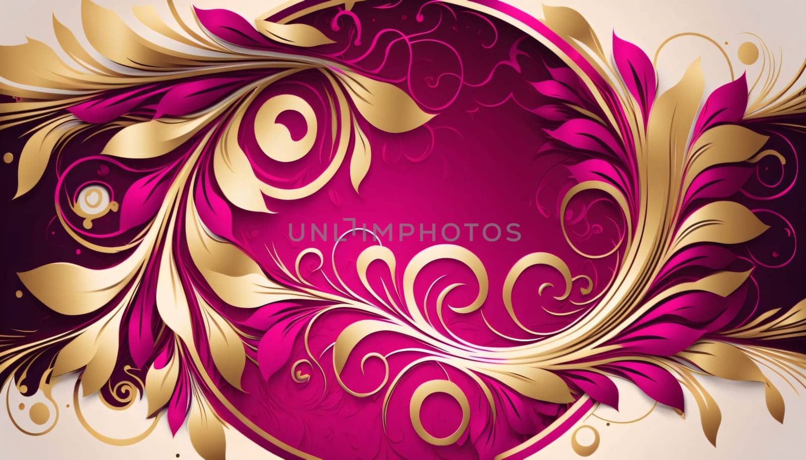Abstract vector ornamental background. Elegant element for design. by ThemesS