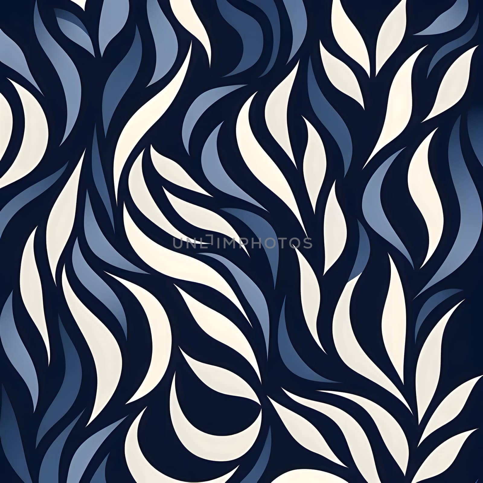 Patterns and banners backgrounds: Seamless abstract hand-drawn waves pattern, wavy background.