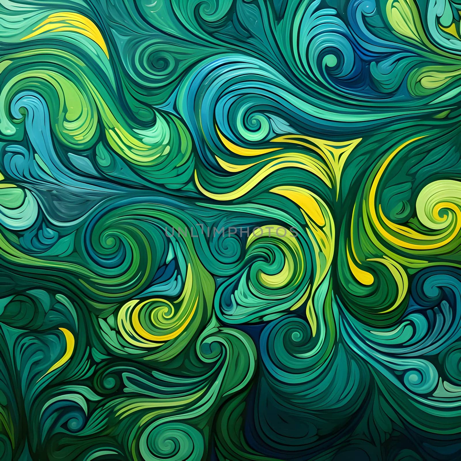 Patterns and banners backgrounds: Seamless abstract hand-drawn waves pattern, wavy background.