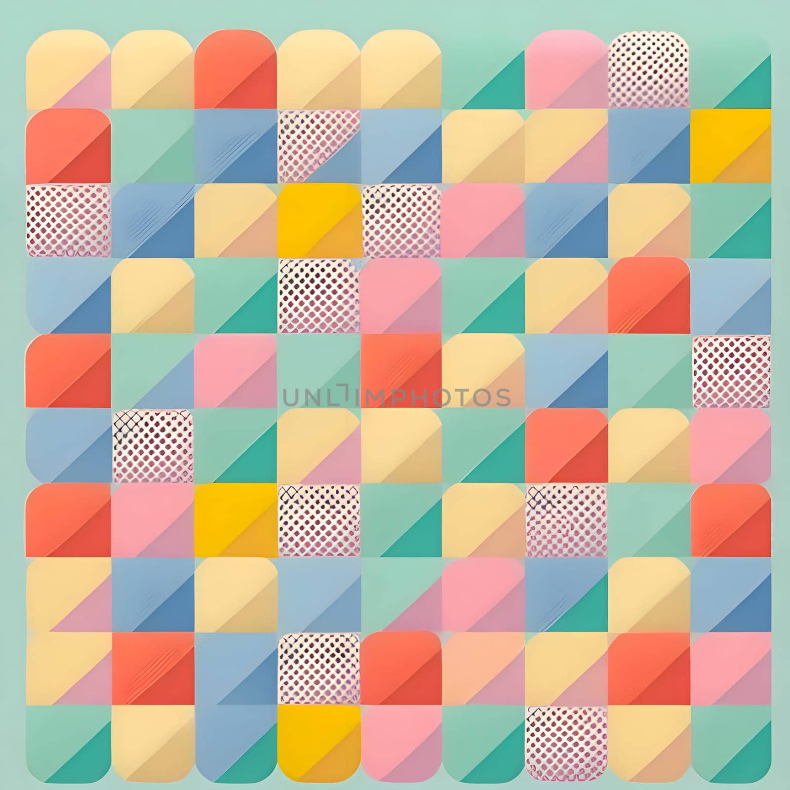 Patterns and banners backgrounds: Abstract background with geometric pattern in retro style. Vector illustration for your design
