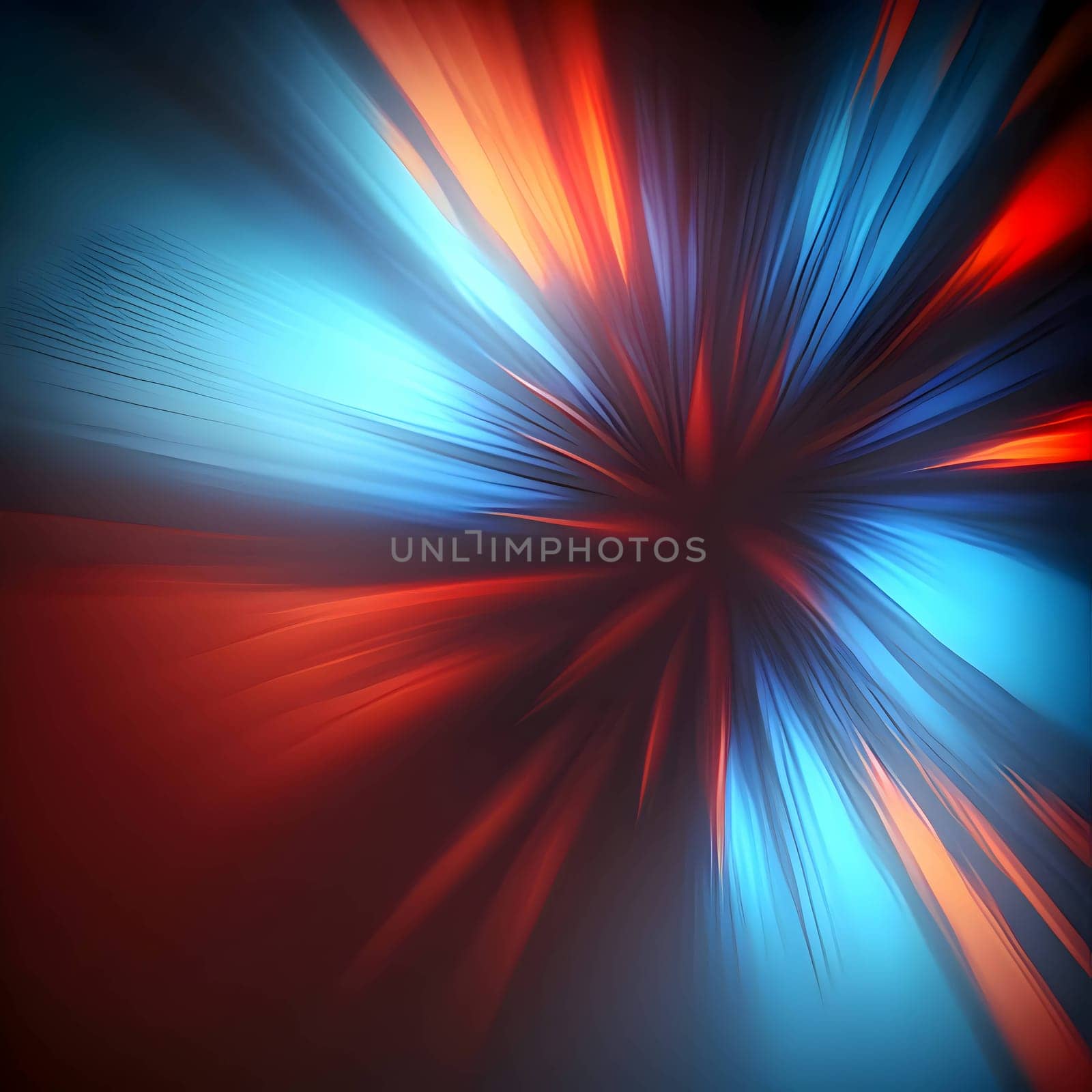 Abstract zoom lights with color of fire and ice element as abstract background wallpaper. by ThemesS