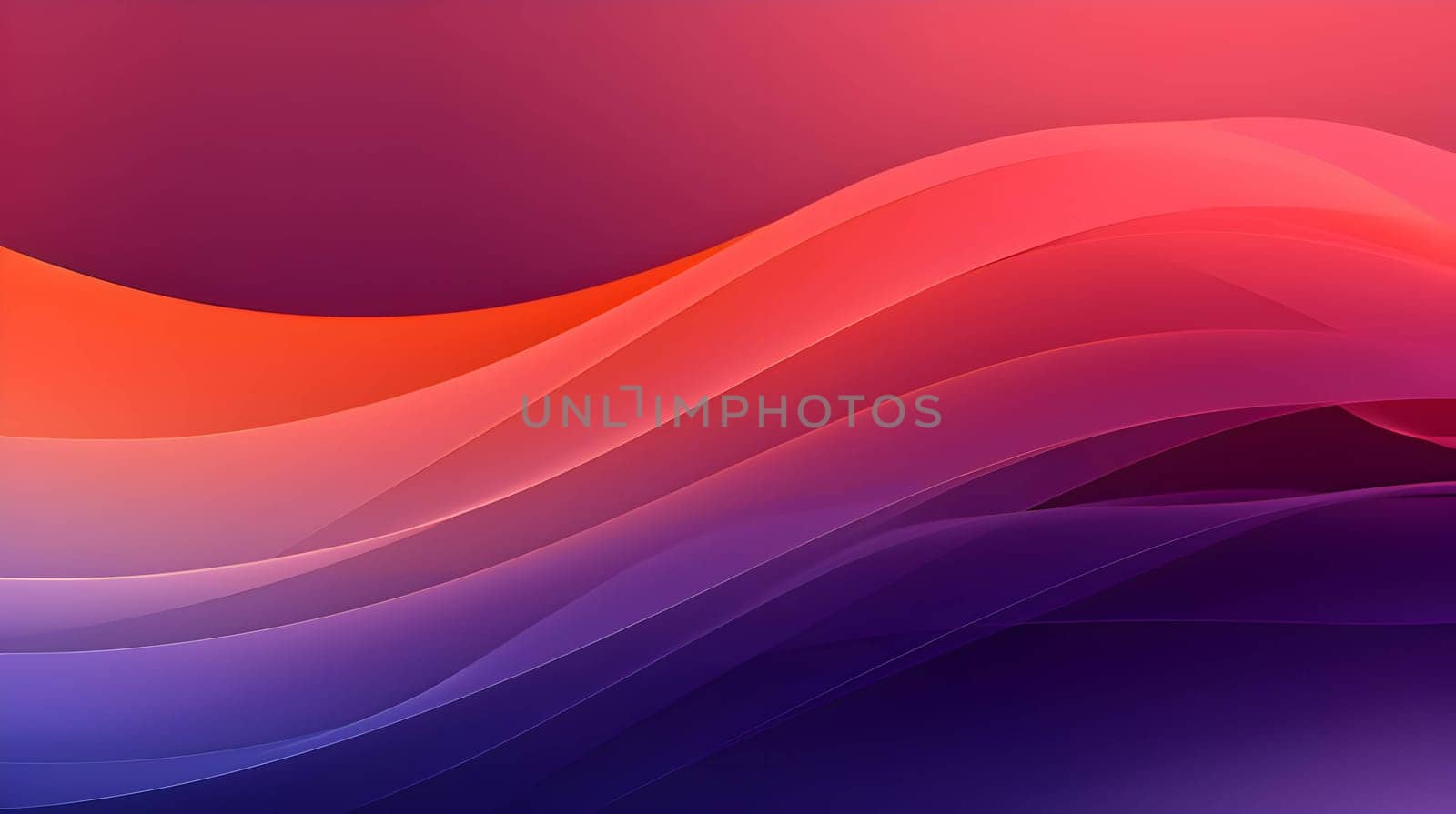 Abstract background wallpaper with amorphous colorful panoramic waves. by ThemesS