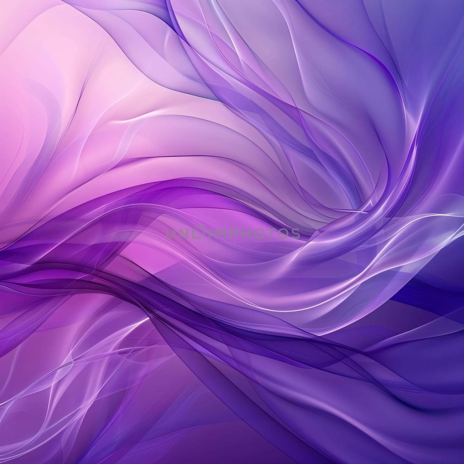 Abstract background design: abstract background with smooth lines in purple and violet colors, digitally generated image