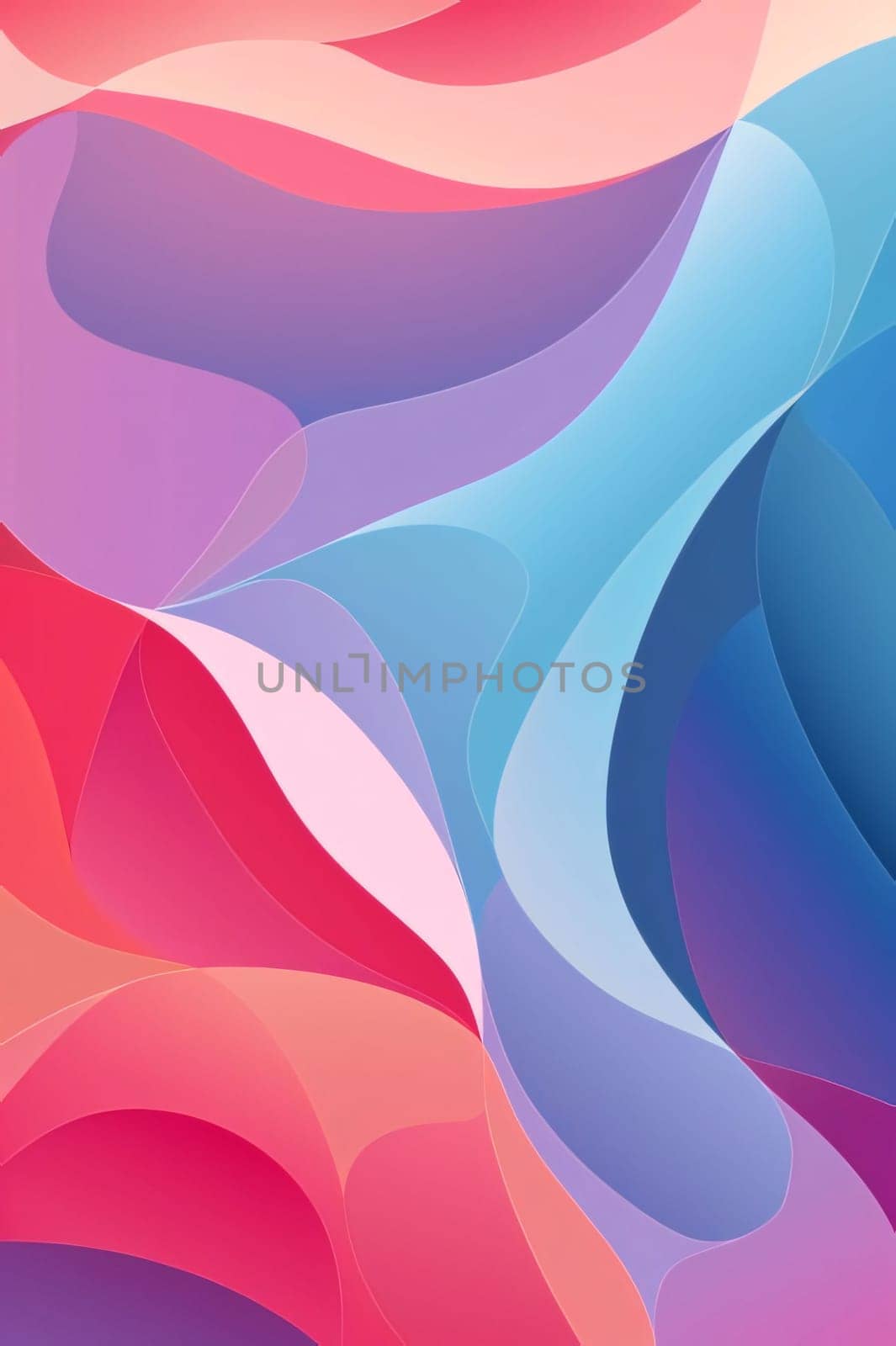 Abstract background. Vector illustration. Pink, blue, purple colors. by ThemesS