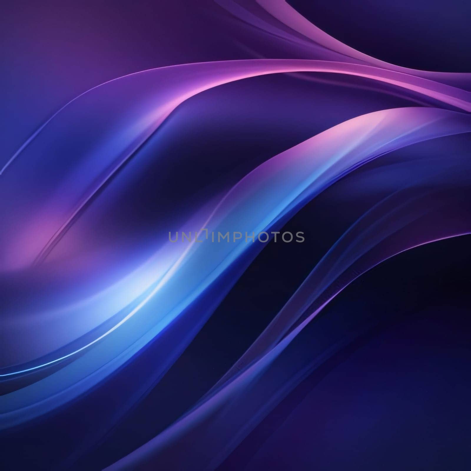 Abstract background design: Elegant abstract background with smooth lines in purple and blue colors