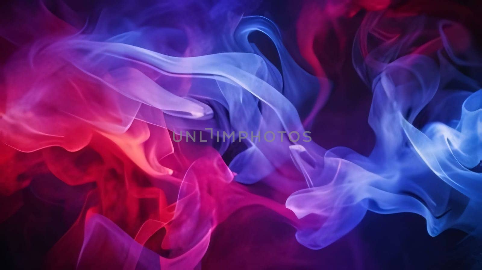 abstract background, colorful smoke of blue, pink and purple colors by ThemesS