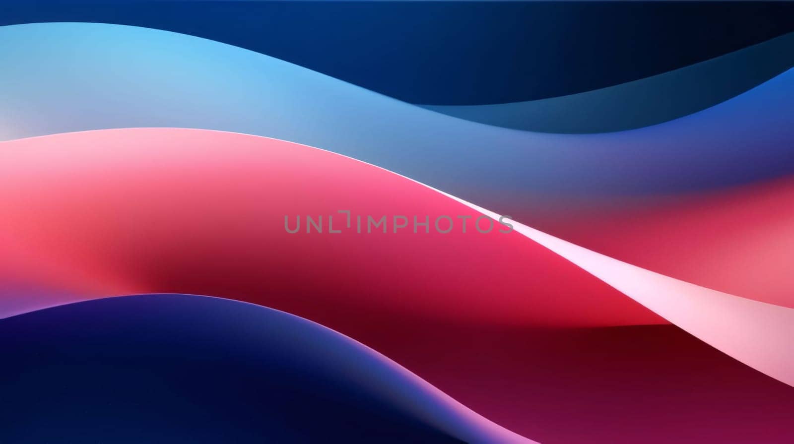 abstract background with smooth wavy lines in blue and pink colors by ThemesS