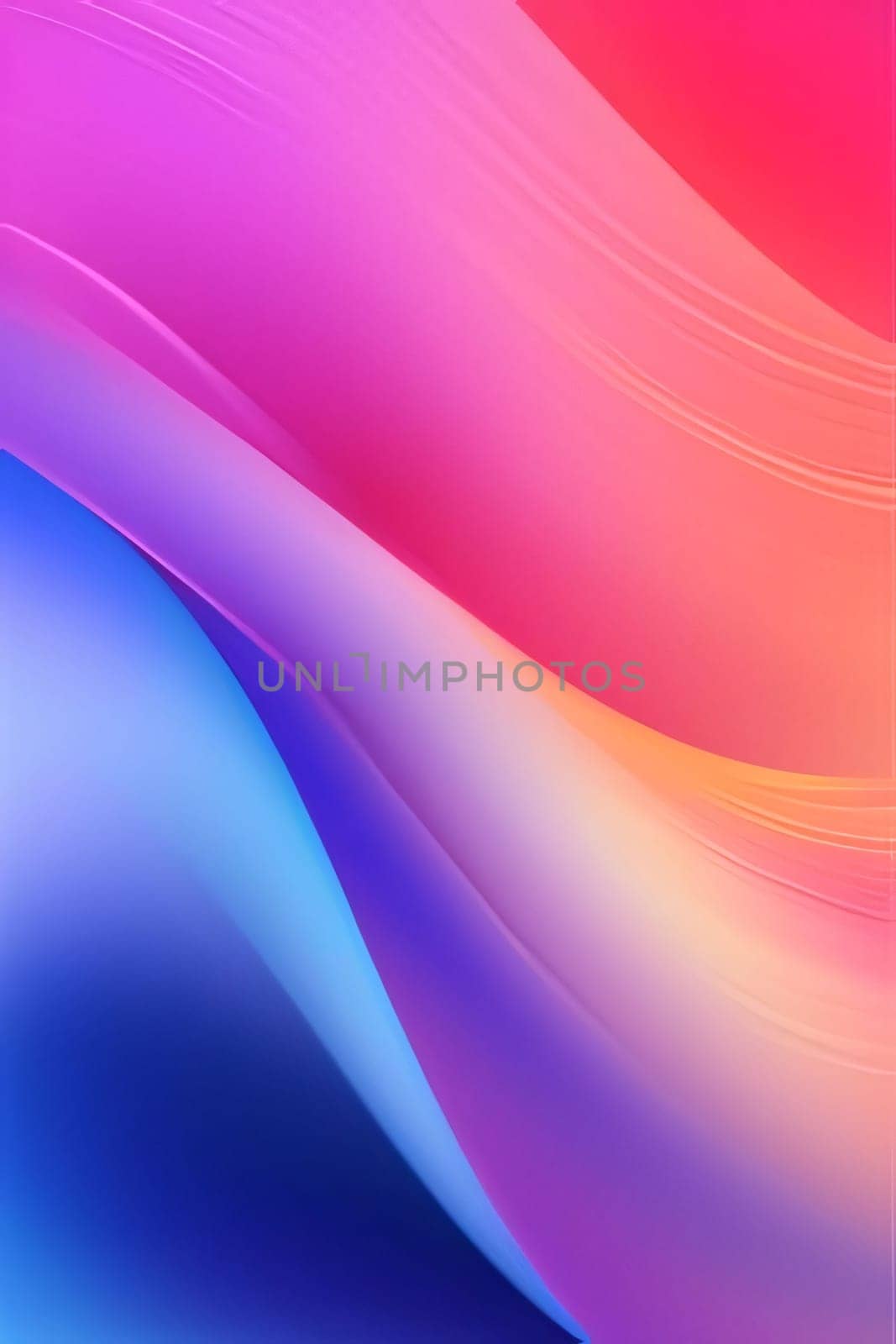 Abstract background design: abstract background with smooth lines in blue, pink and purple colors