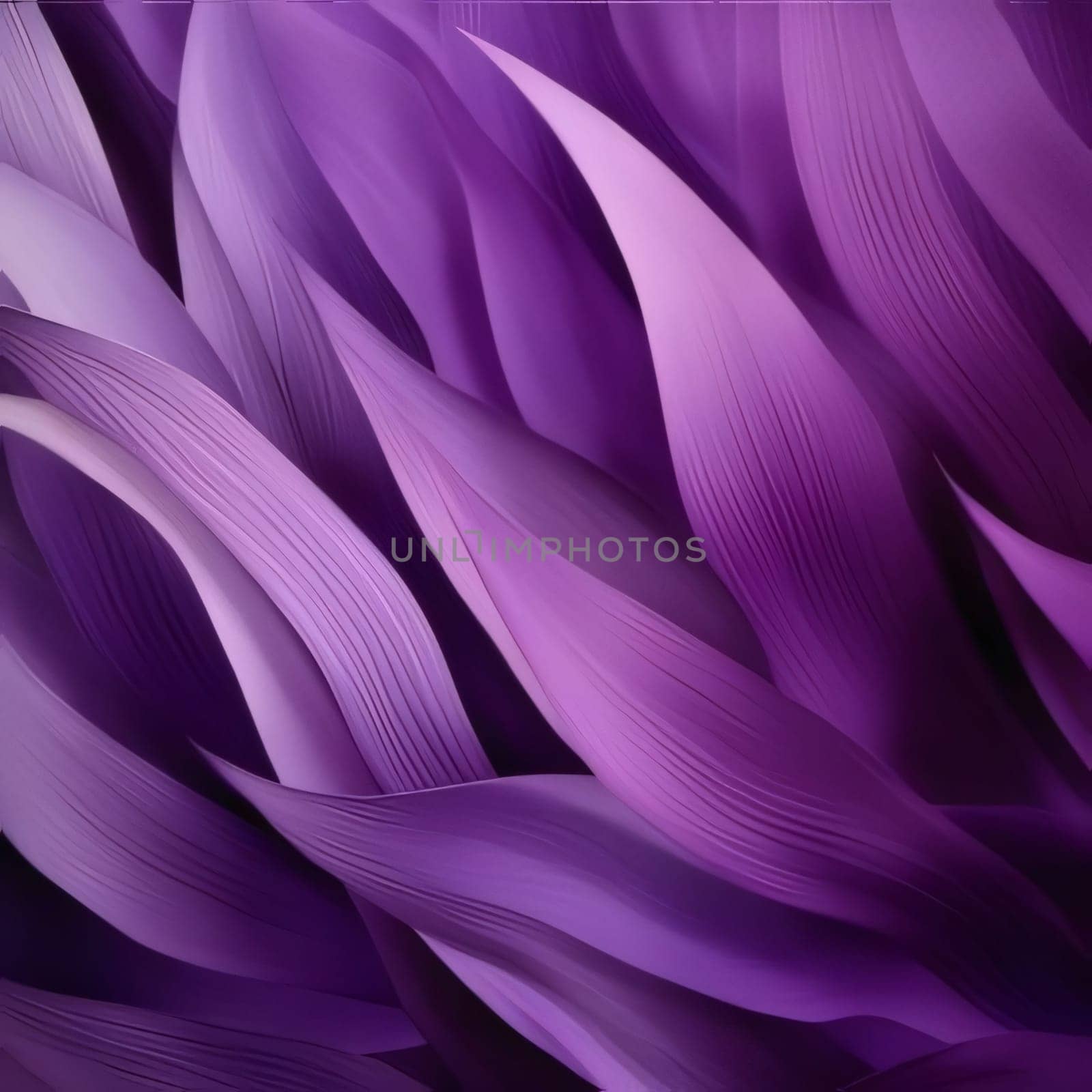 Purple abstract background with lines and waves. 3d render illustration by ThemesS