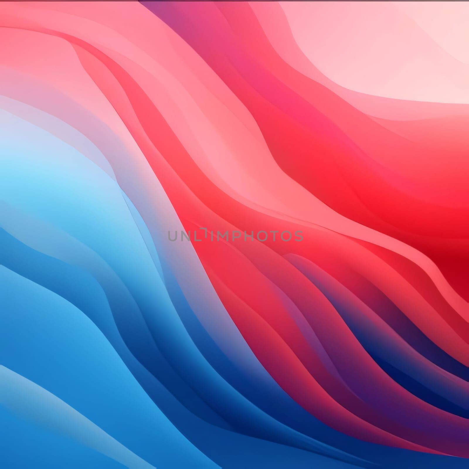 Abstract background design: abstract background with smooth lines in red, blue and pink colors