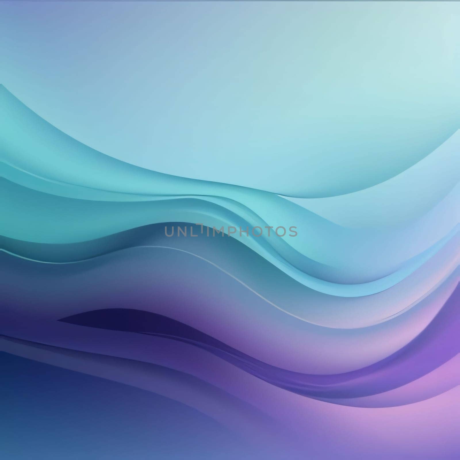 Abstract background with smooth lines in blue and purple colors. Vector illustration. by ThemesS