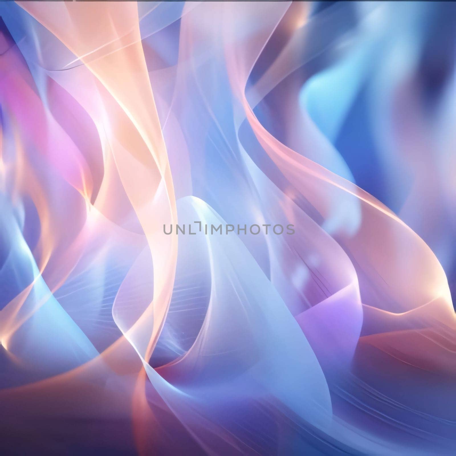 Abstract background design: abstract background with blue and orange lines and waves, abstract background