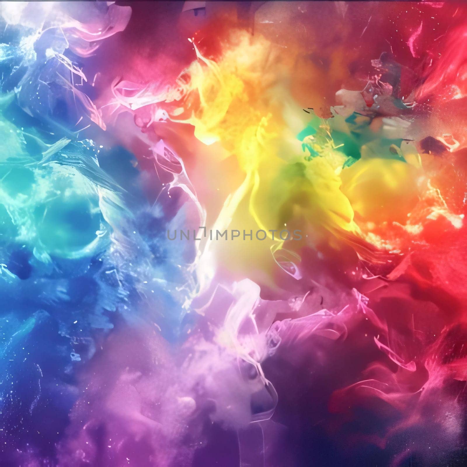 abstract background with colorful paint splashes, computer generated abstract background by ThemesS