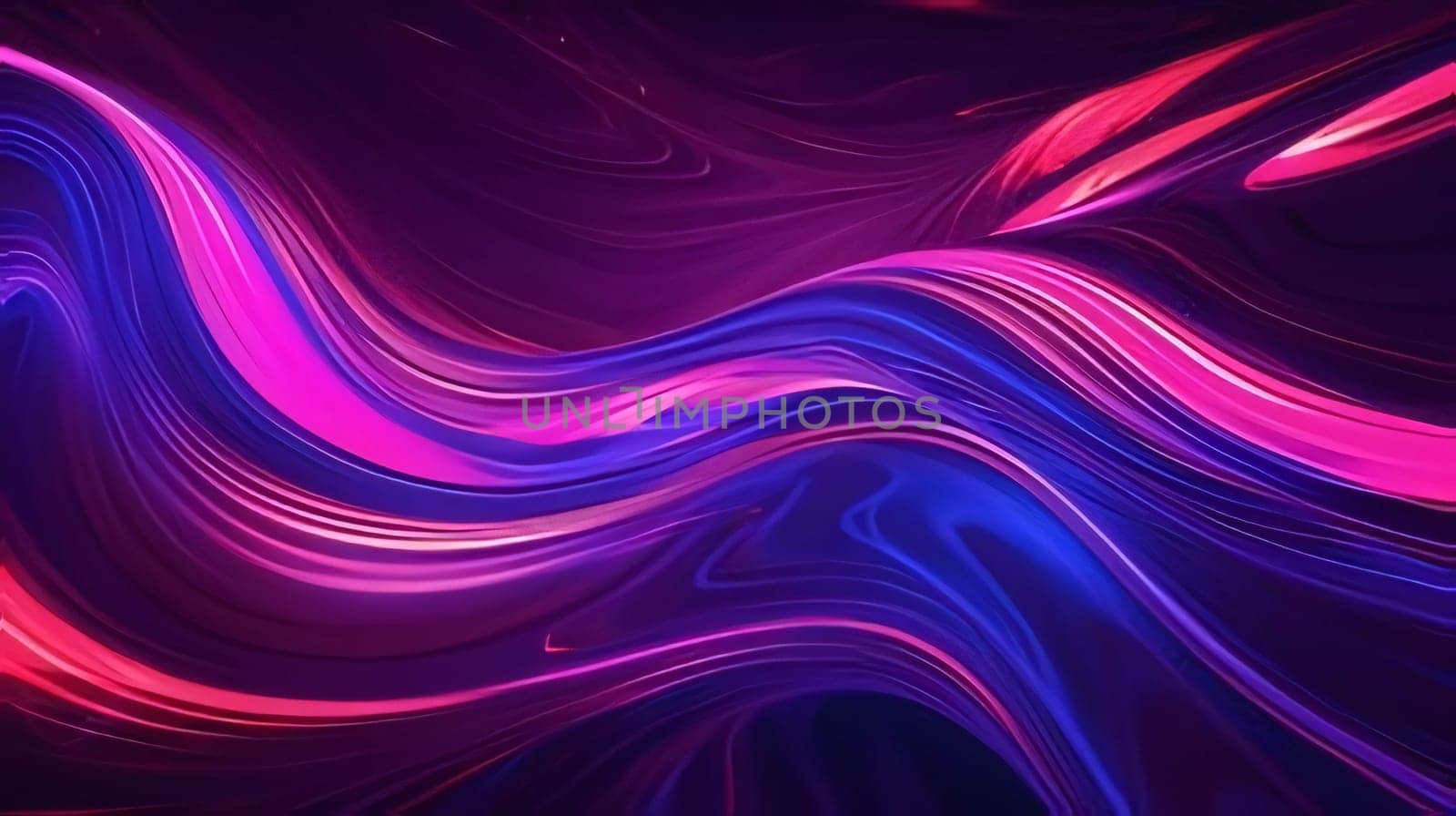 abstract colorful background with smooth lines in purple and pink colors. by ThemesS