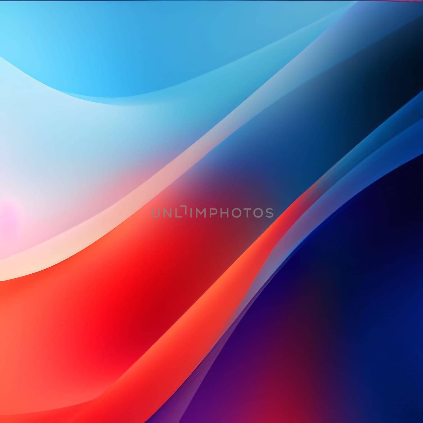 abstract background with smooth lines in blue, red and purple colors by ThemesS