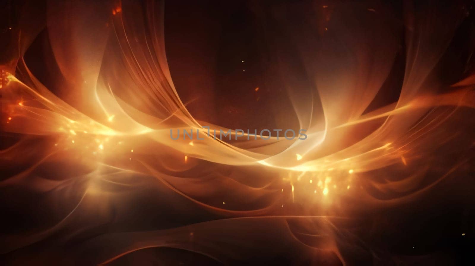 abstract fire background with some smooth lines in it and some rays in it by ThemesS