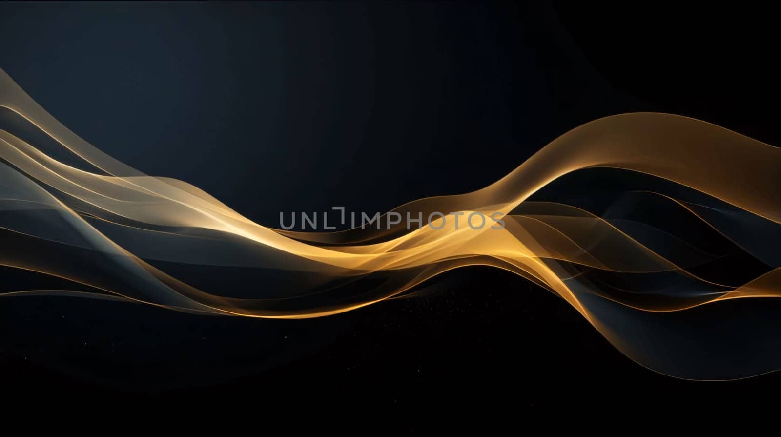 Abstract background design: Dark abstract background with a glowing abstract waves, abstract background for wallpaper