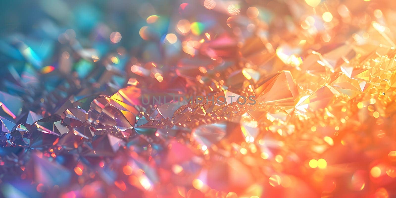 A macro photograph showcasing a fluid and colorful background with sparkles, featuring electric blue, magenta, and carmine hues. A stunning natural material as a fashion accessory or in cuisine