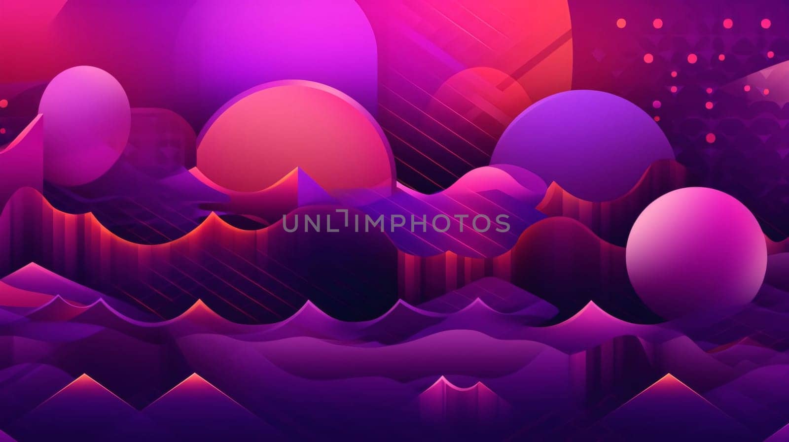 Abstract background design: Abstract background with colorful gradients and geometric shapes. Vector illustration.