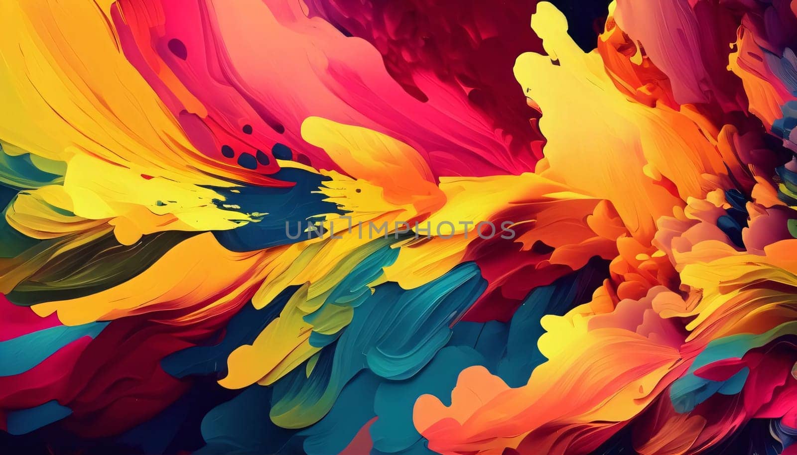 abstract colorful background. 3d rendering, 3d illustration. by ThemesS