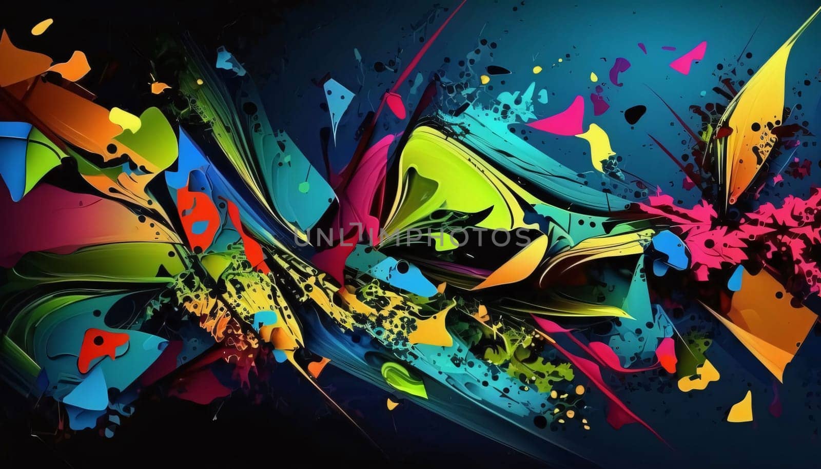 abstract colorful background, vector illustration, eps10, contains transparencies by ThemesS