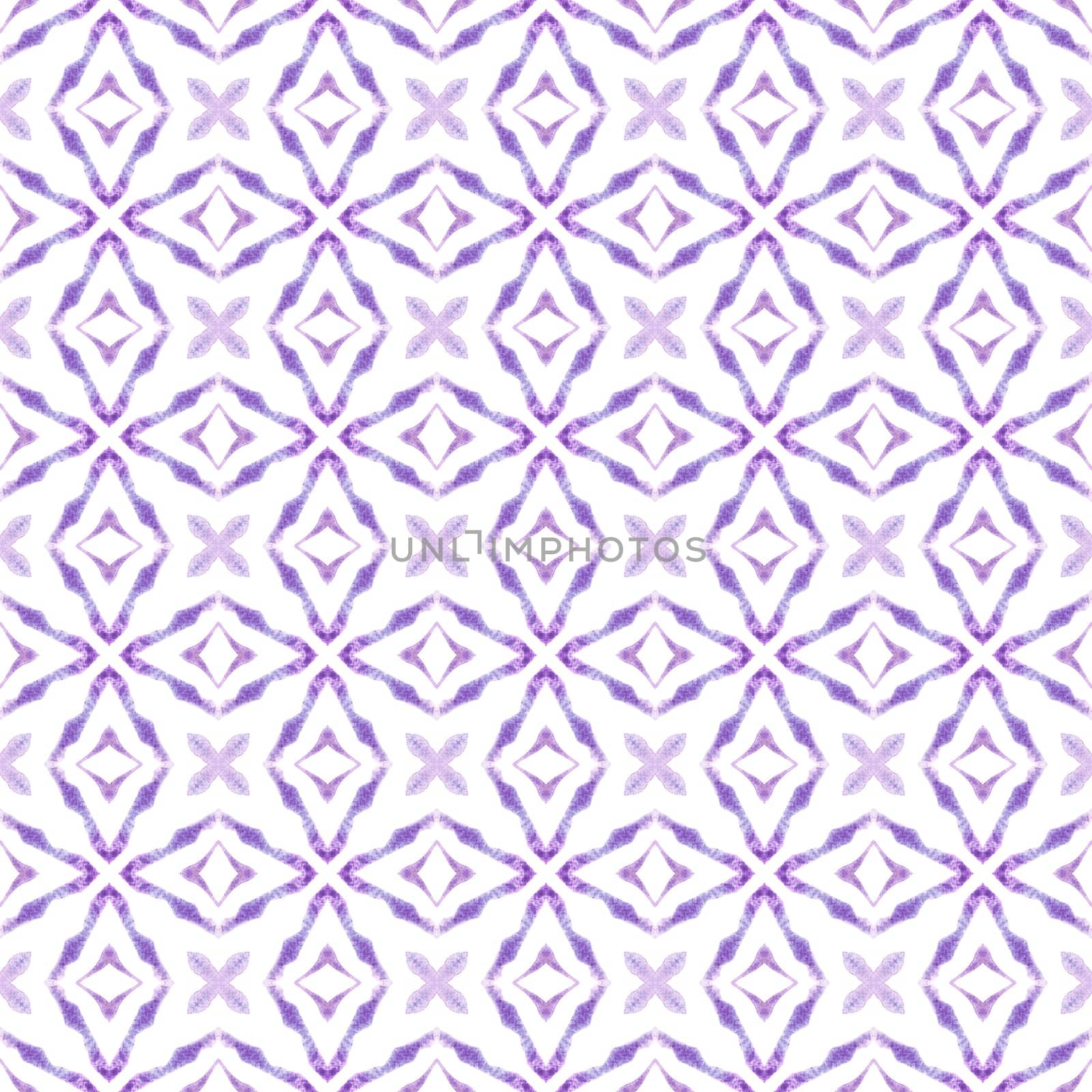 Arabesque hand drawn design. Purple ravishing boho chic summer design. Oriental arabesque hand drawn border. Textile ready artistic print, swimwear fabric, wallpaper, wrapping.
