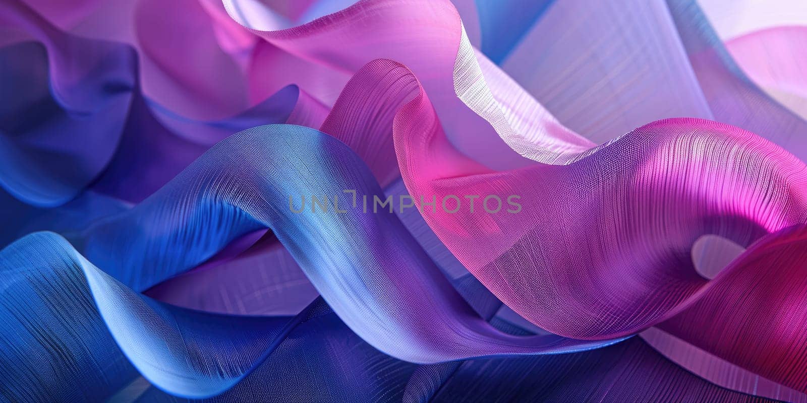 Blue and purple abstract waves AIG51A.