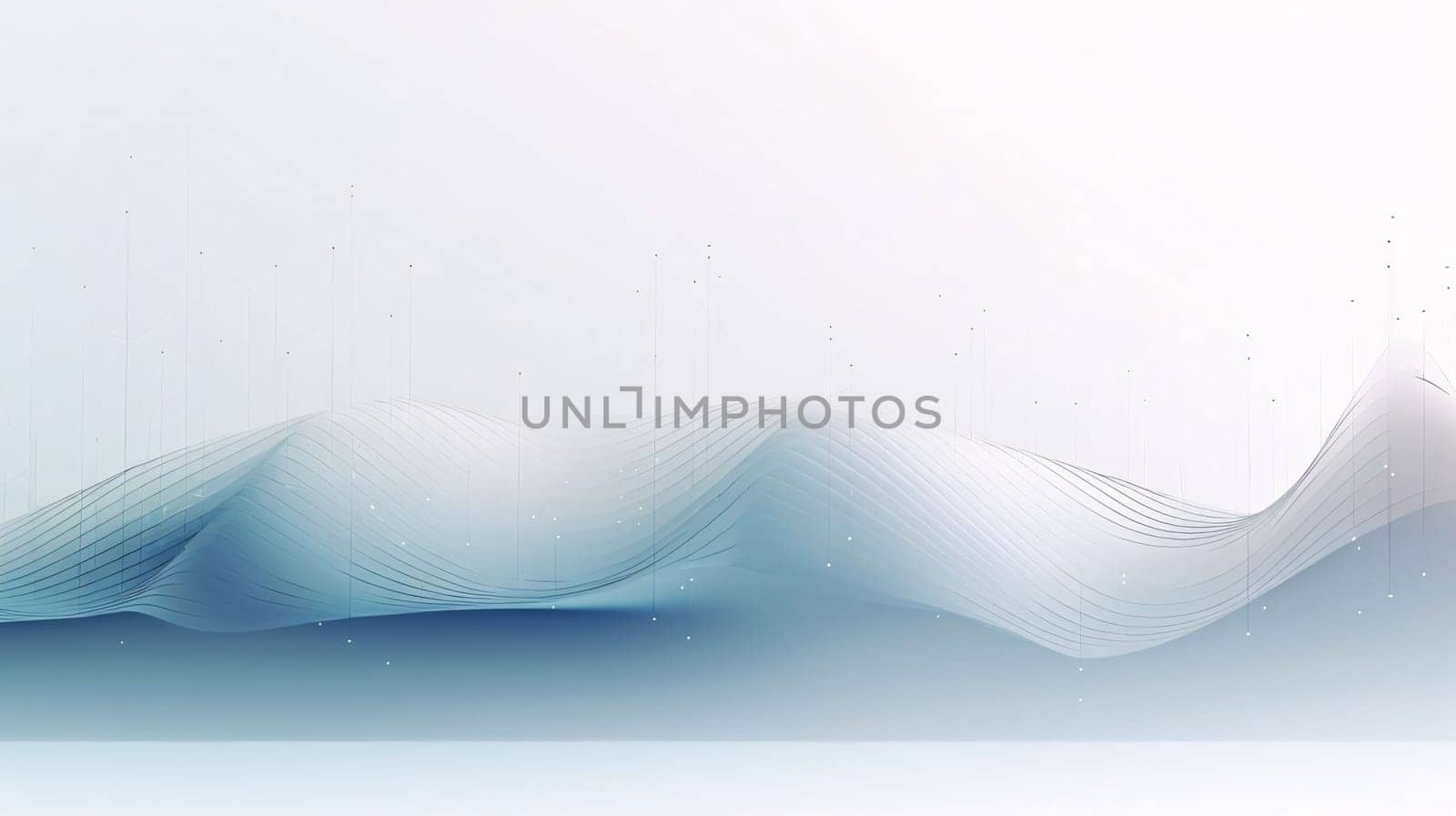 Abstract background with waves. Vector illustration. Can be used for advertisingeting, presentation. by ThemesS