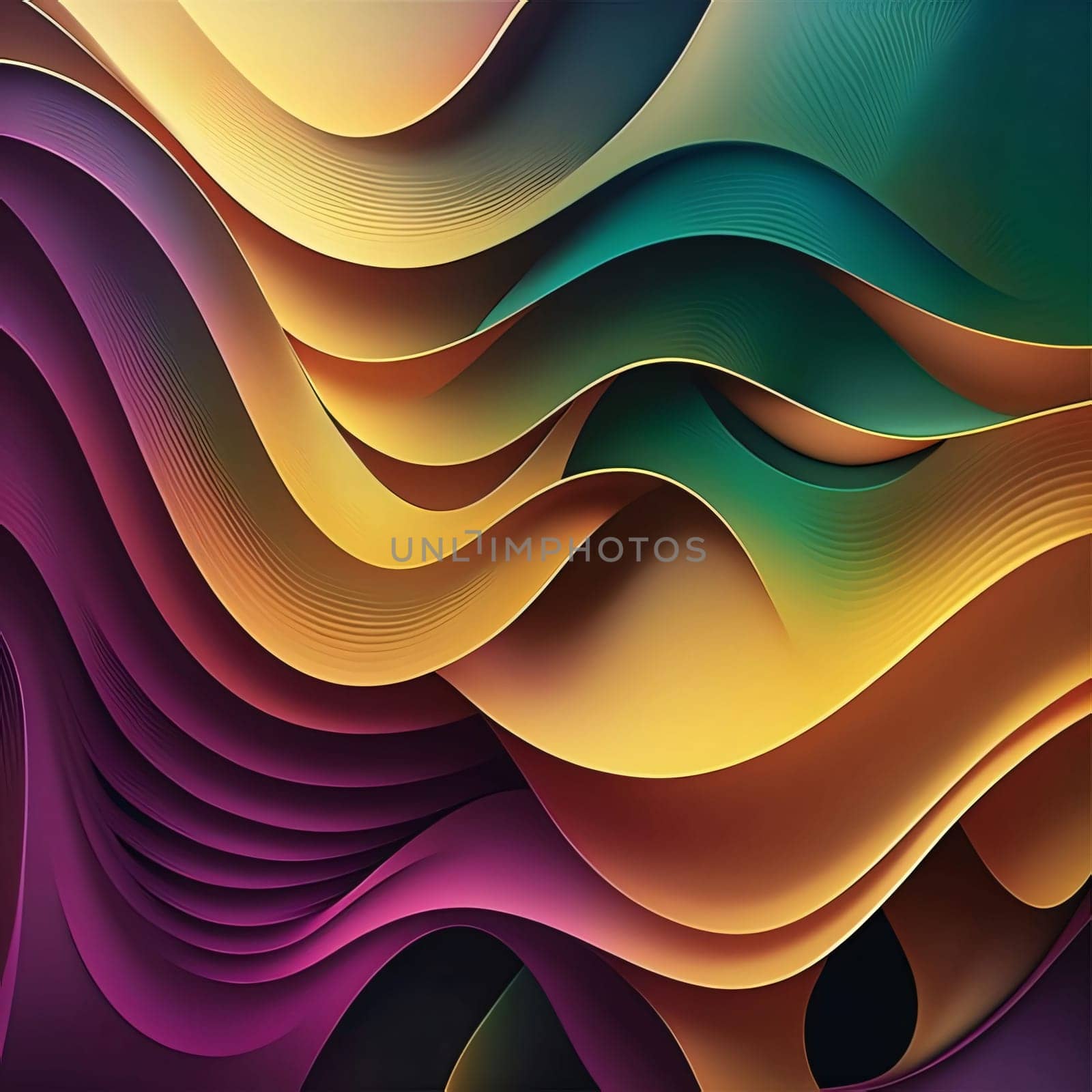 Abstract background design: abstract background with colorful waves. Vector illustration. Eps 10.