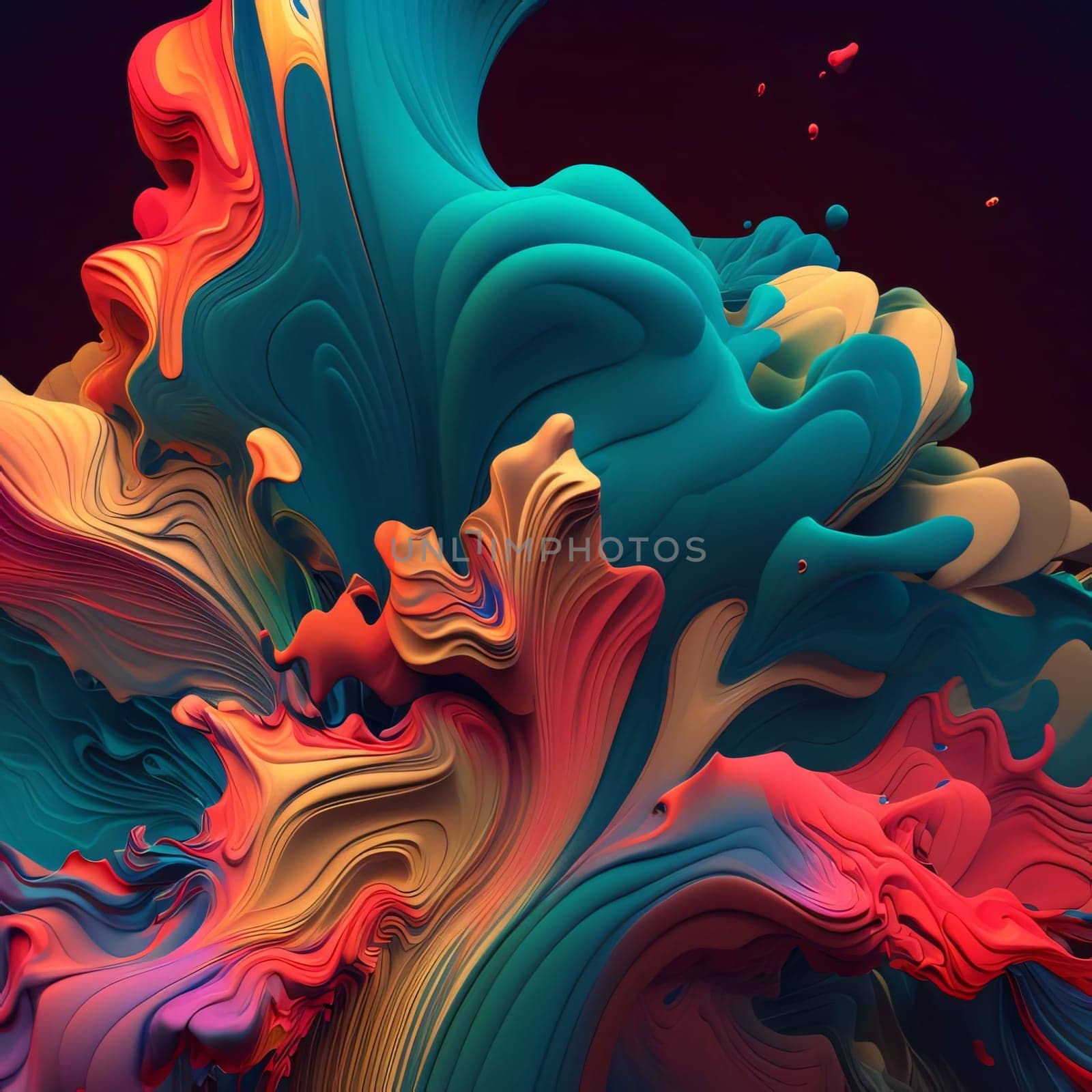 Abstract background design: Abstract coloring background of the gradient with visual wave,pinch and lighting effects