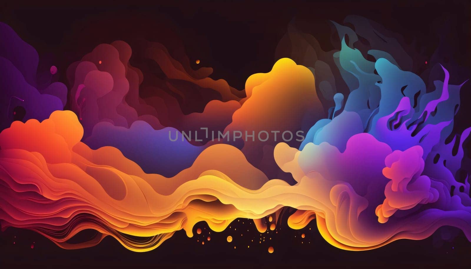 Abstract background design: Abstract colorful background with dynamic effect. Vector illustration for your design.