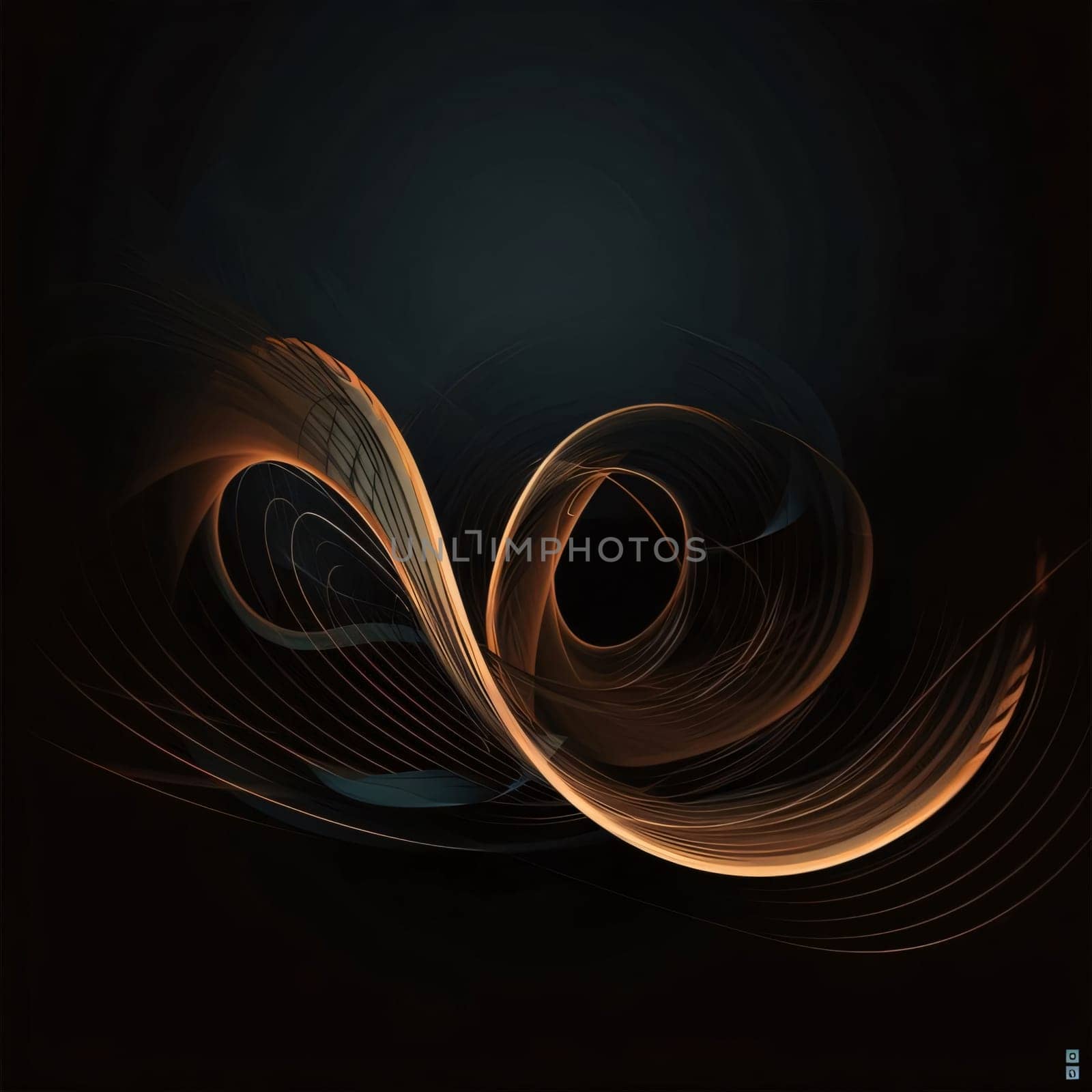 Abstract background design: Abstract background, futuristic wavy illustration. Vector eps10.