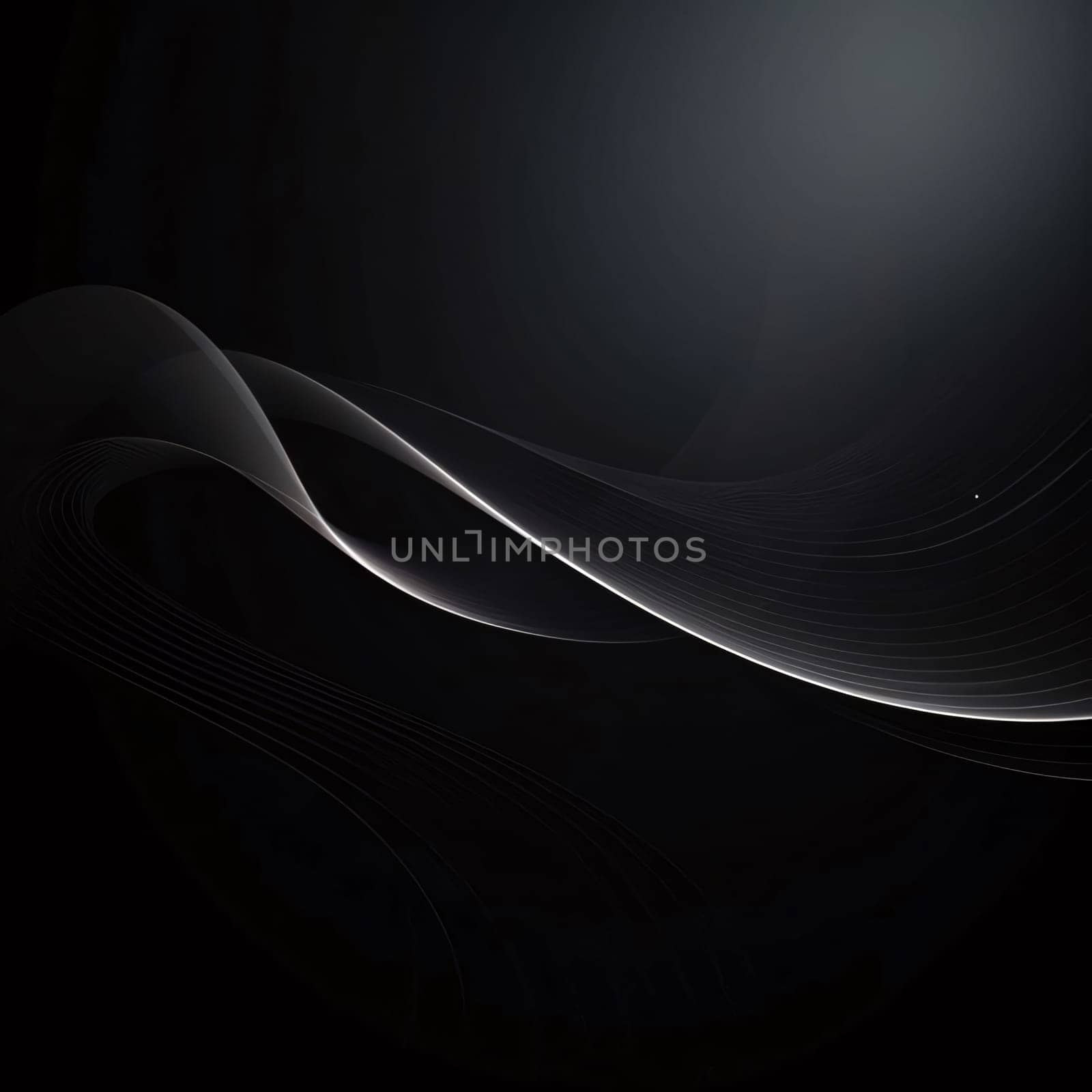 Abstract background design: Abstract background, futuristic wavy illustration, shiny space for your text