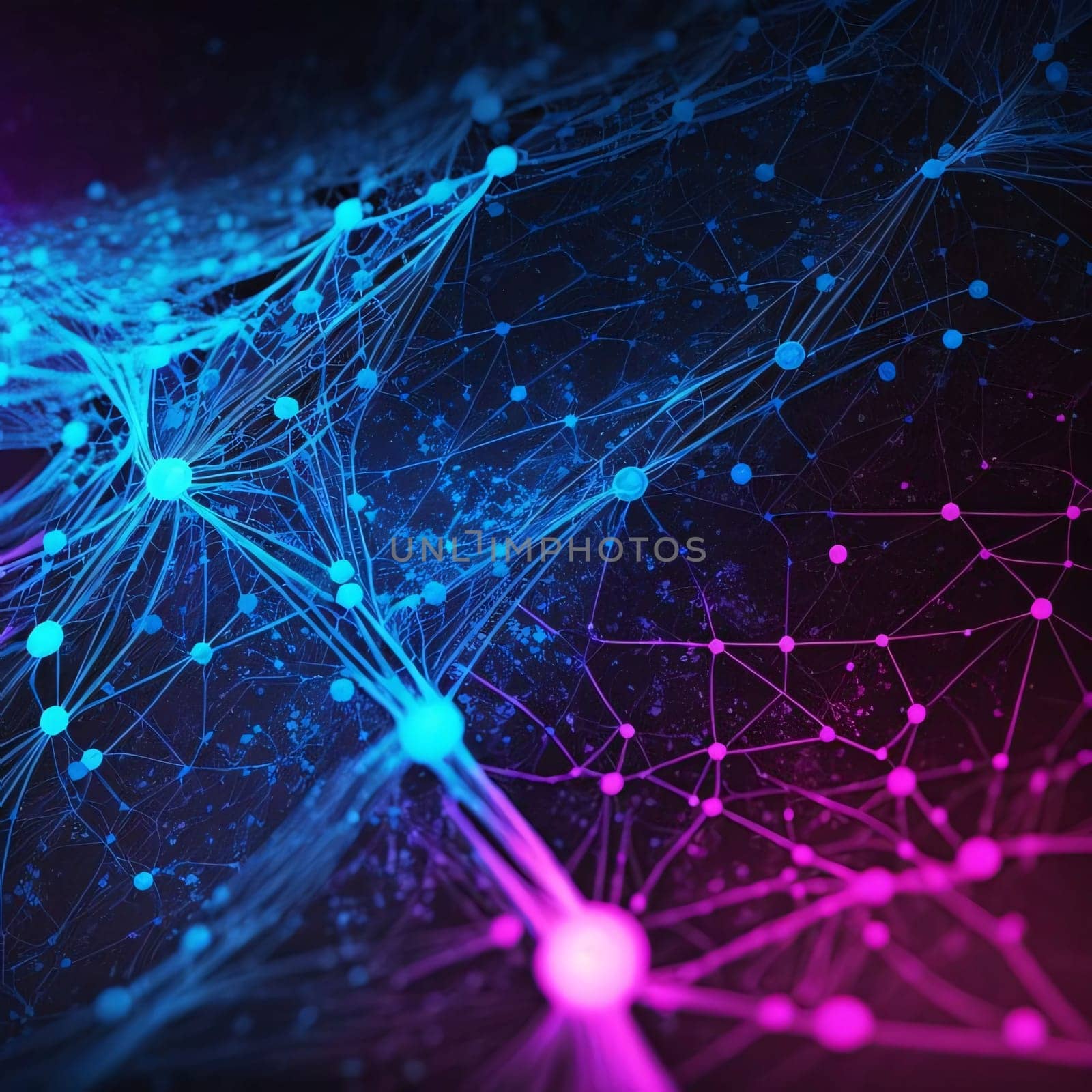 Abstract background design: Abstract technology background. Network connection structure. 3d rendering abctract background