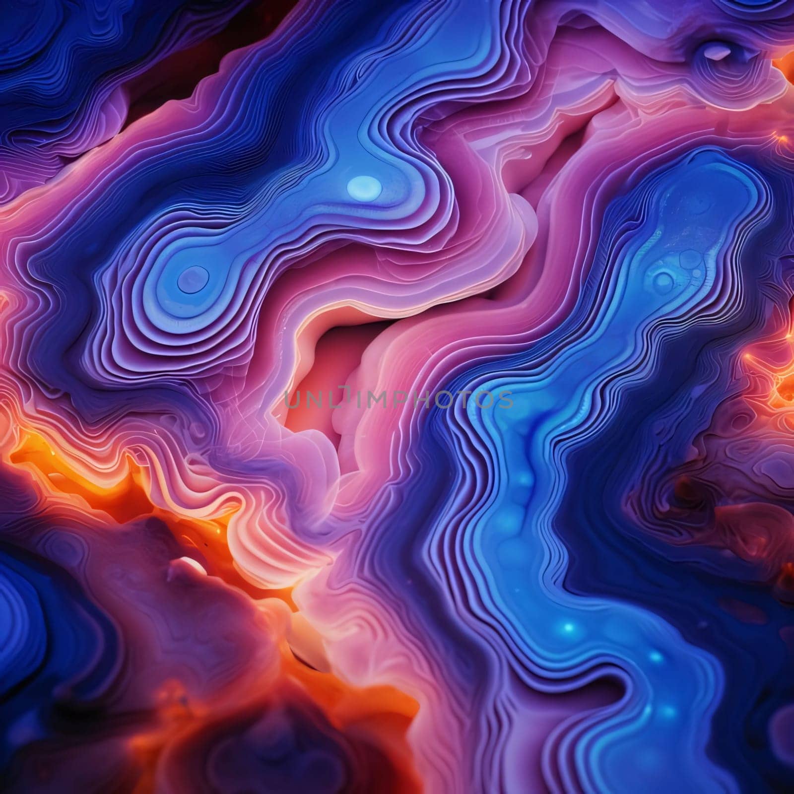 Abstract background design: Psychedelic abstract pattern and hypnotic background texture, computer generated images