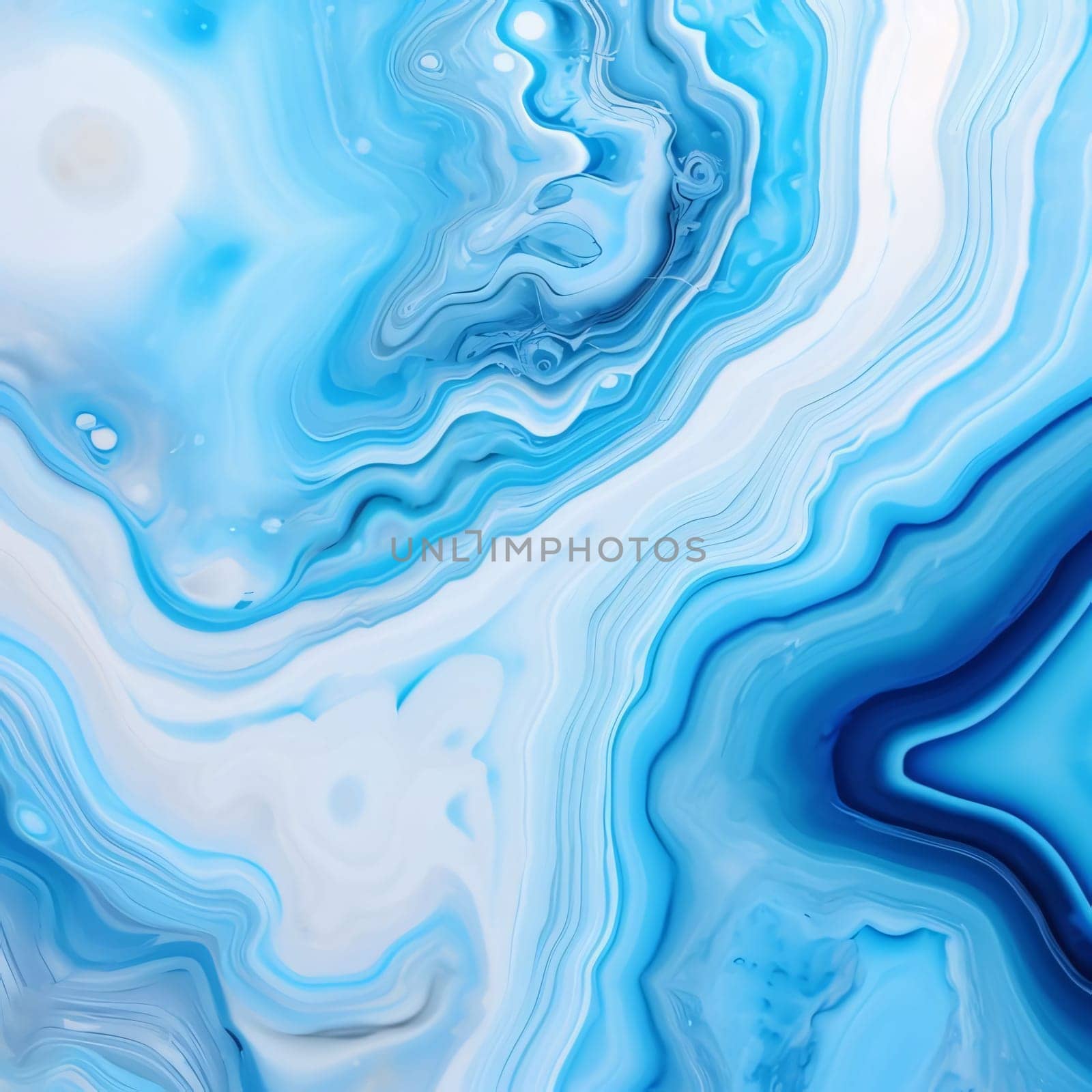 Abstract background design: abstract background with blue and white marble pattern, digitally generated image