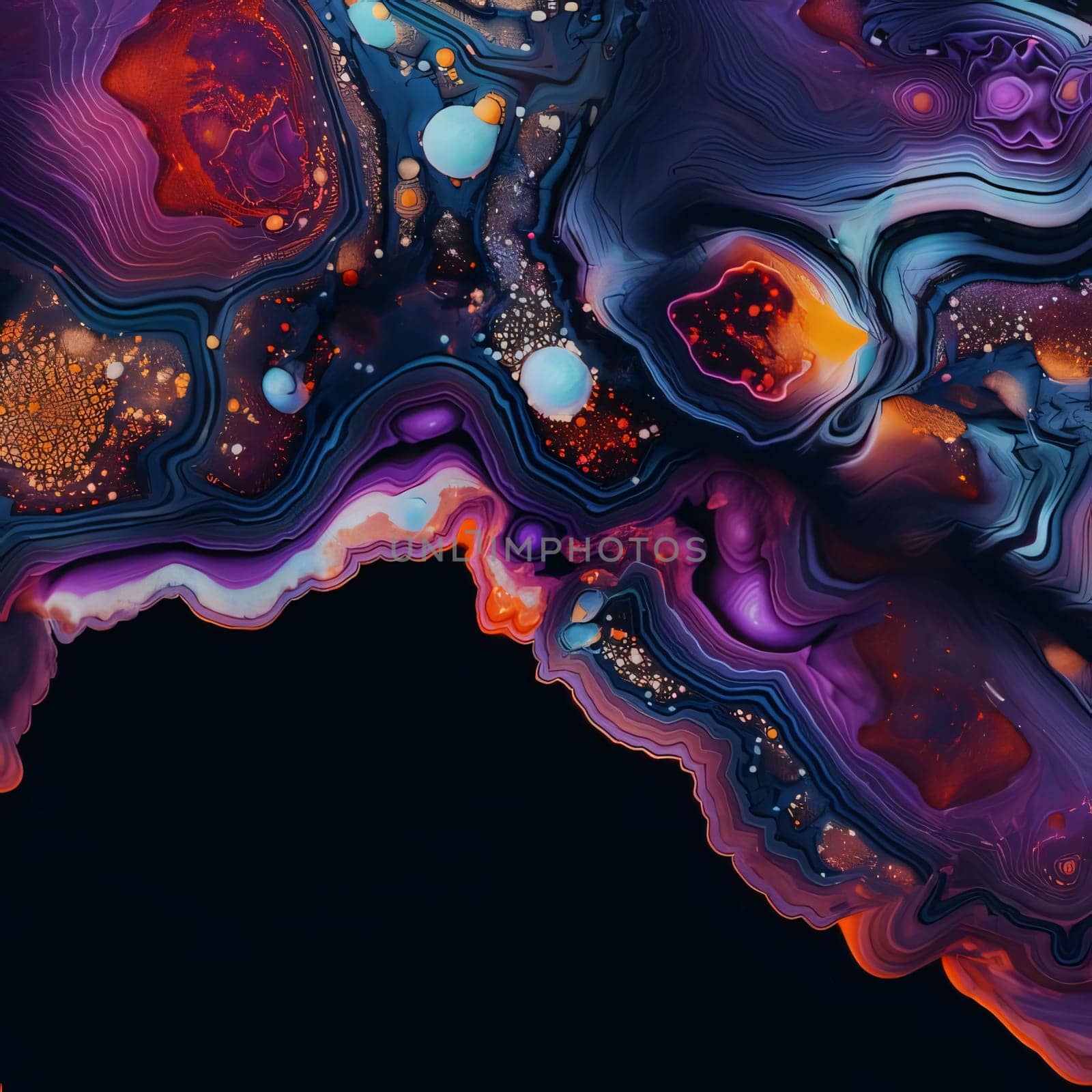 Abstract background design: Abstract background. Psychedelic texture. Liquid marble pattern. 3D rendering