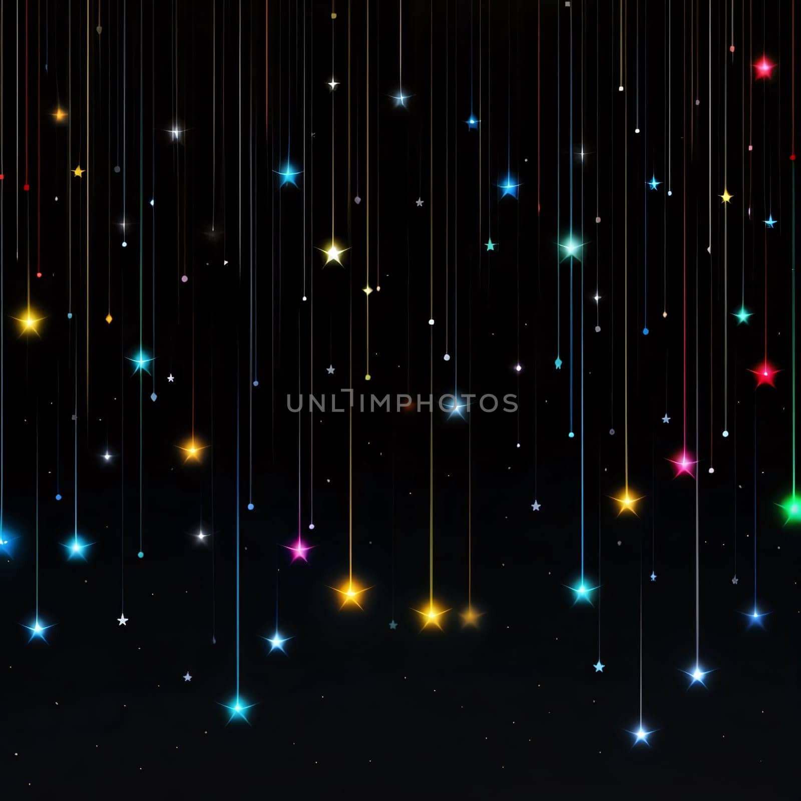 Abstract background design: Abstract background with stars and lights. Vector illustration. Eps 10.