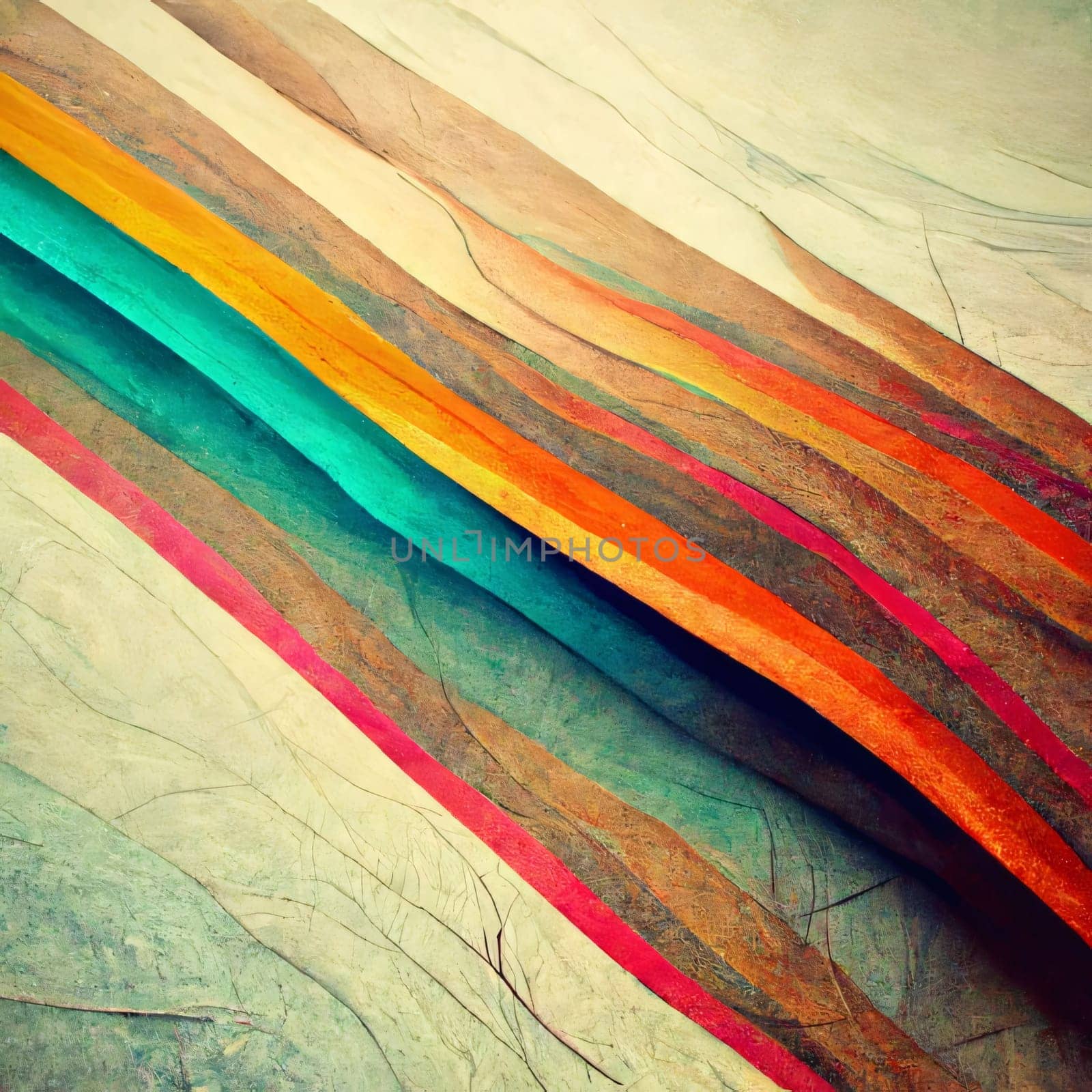 Abstract background design: abstract background with colorful stripes and lines in grunge paper style