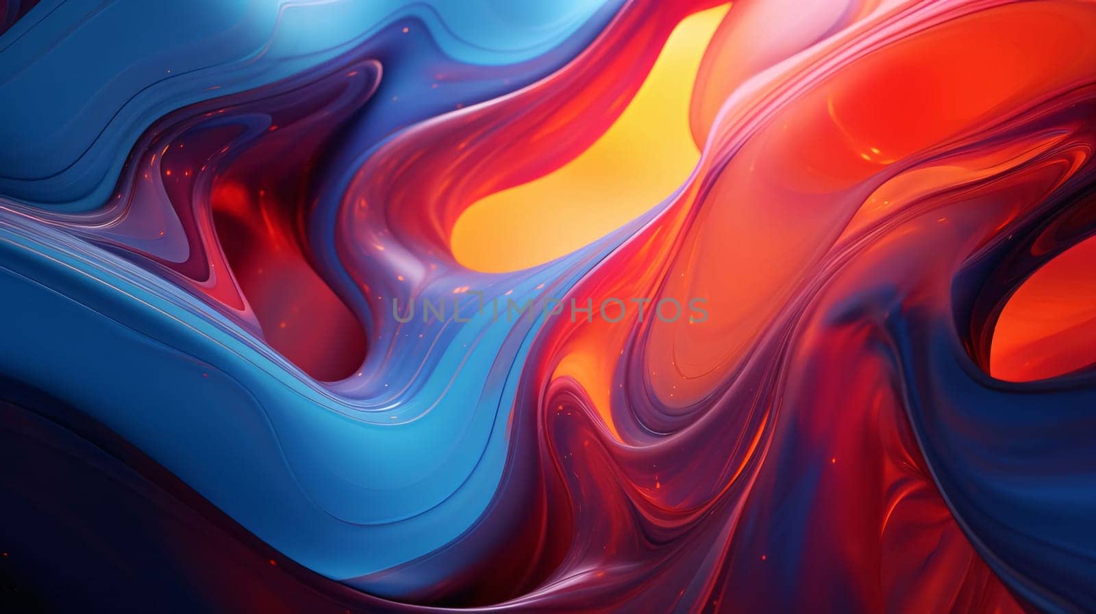 Abstract background design: abstract colorful background, 3d rendering, computer digital illustration.