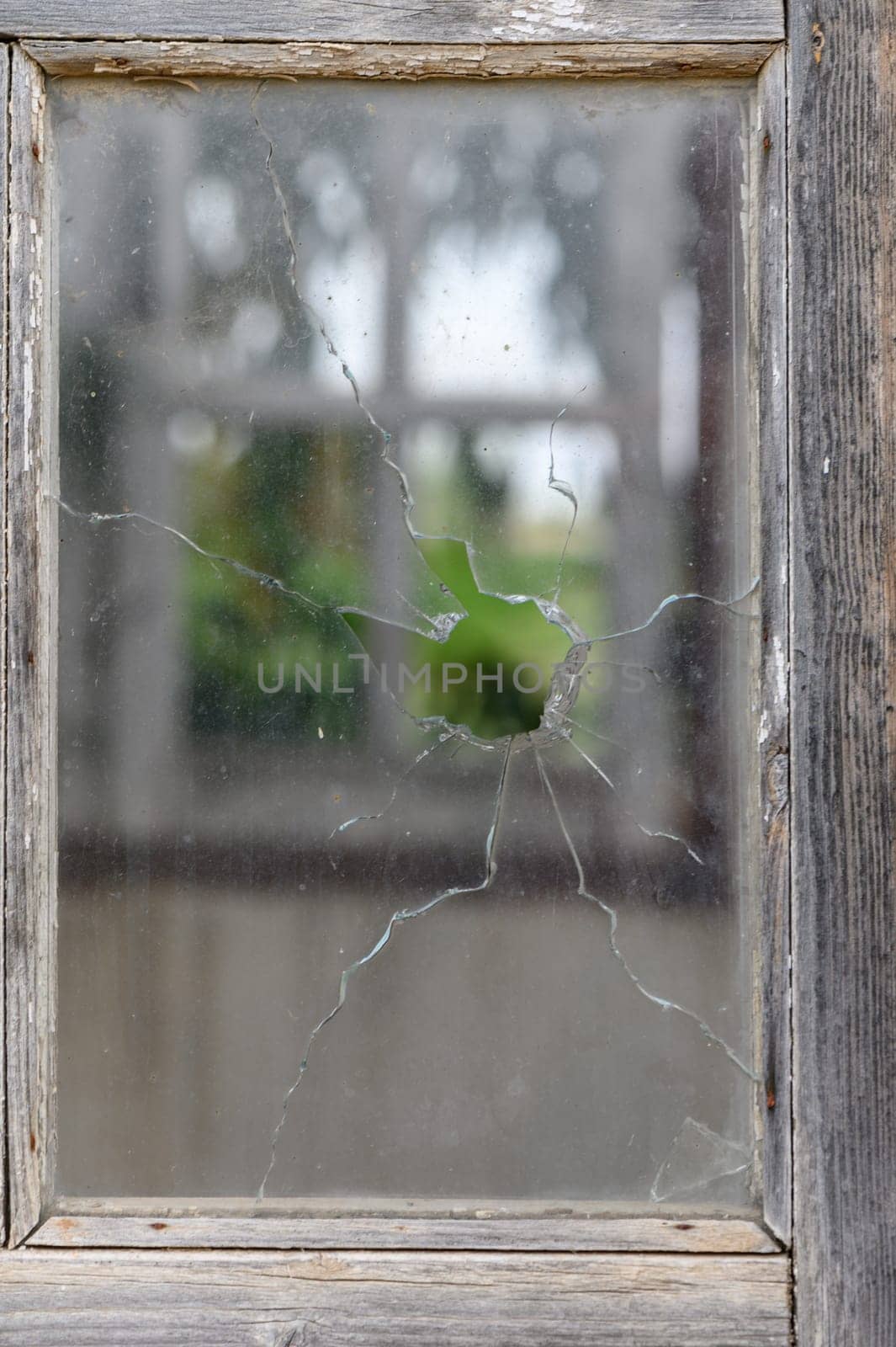 Broken Glass Window Bullet Shooting impact hole cracks 1 by Mixa74