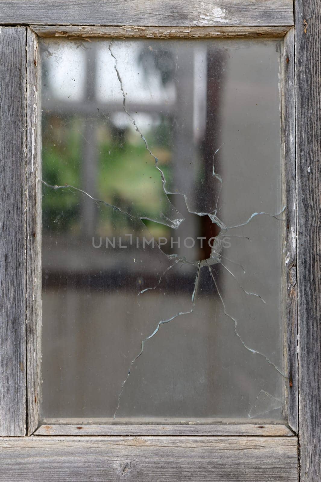 Broken window in close up 1 by Mixa74