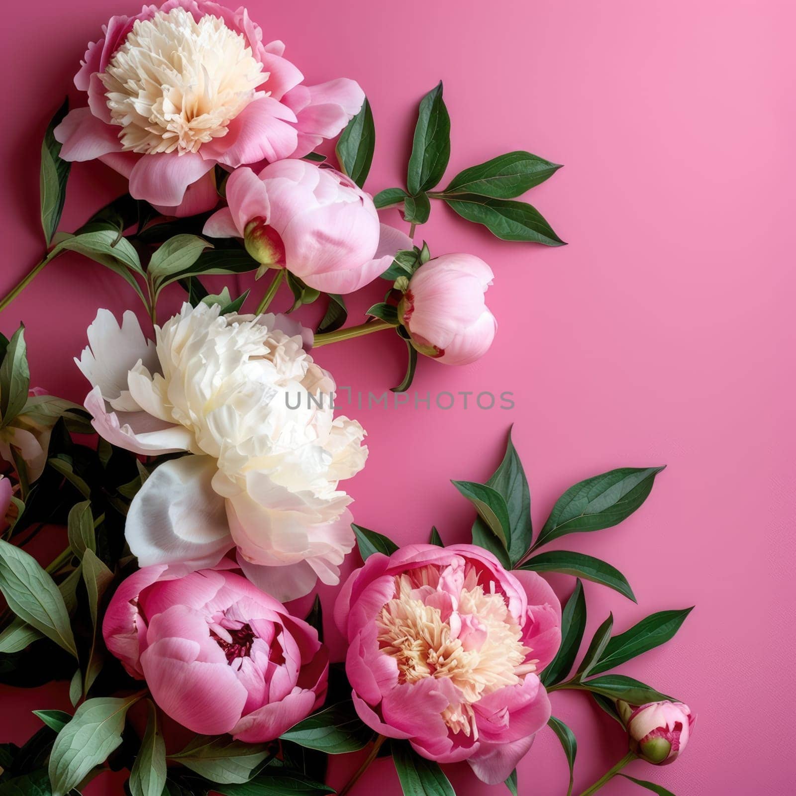 The group of the varies of the flower that has been put on the empty space of background or the blank wallpaper and a group of colourful flower form and arrange varies of the different shape. AIGX03.