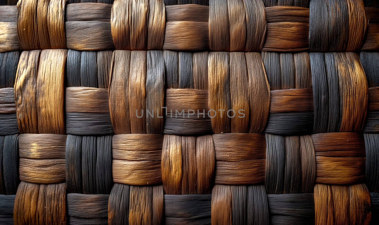 Background for design with intertwined texture. Selective focus.