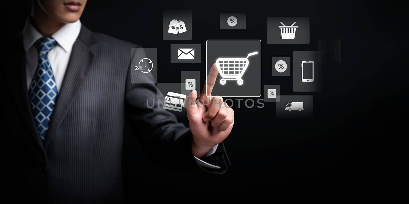 Online Shopping and Omni-Channel Marketing for Seamless Customer Experience FaaS by biancoblue