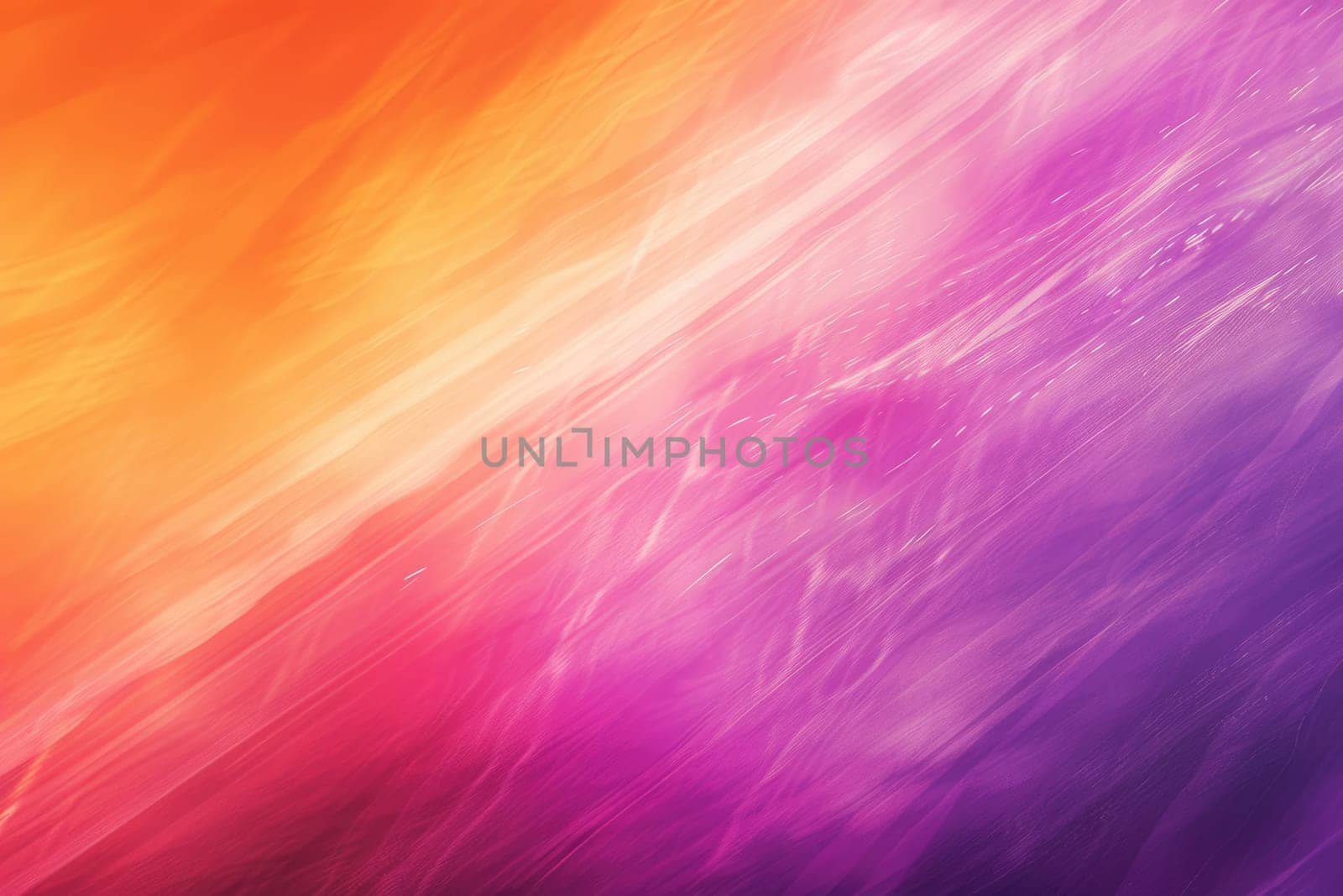Colorful abstract painting with a smooth gradient from orange to purple. AIG51A.