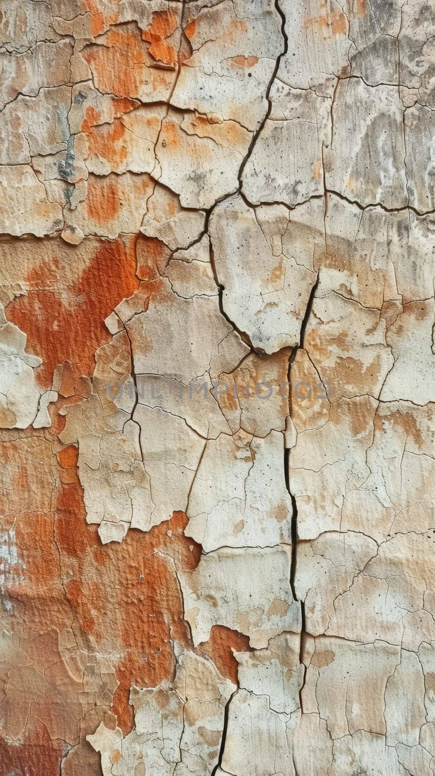 This image captures the warm, earthen textures of cracked soil, reflecting a natural palette of the desert landscape